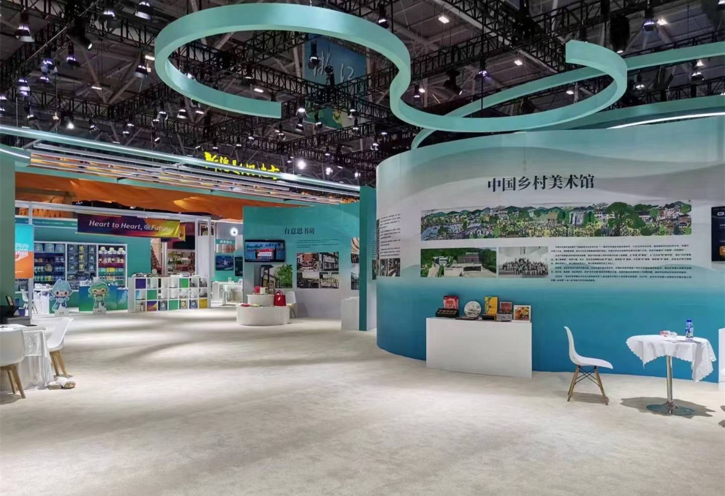 深圳展覽設(shè)計(jì)公司搭建深圳文博會浙江省展團(tuán)展位裝修