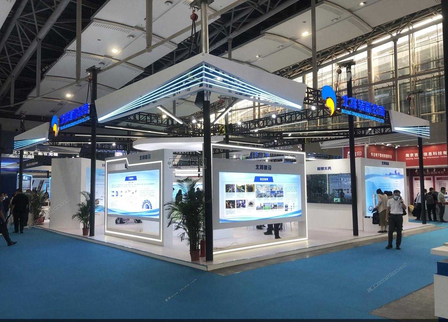 廣州展臺設計公司搭建北排裝備產業(yè)展位制作